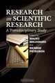 Research on Scientific Research: A Transdisciplinary Study, 