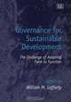 Governance for Sustainable Development: The Challenge of Adapting Form to Function, 