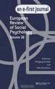 European Review of Social Psychology: Volume 20: A Special Issue of the European Review of Social Psychology (Special Issues of the European Review of Social Psychology), 