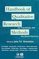 Handbook of Qualitative Research Methods for Psychology and the Social Sciences, 