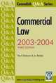 Commercial Law: 2003-2004 (Cavendish Q & a), Paul Dobson 